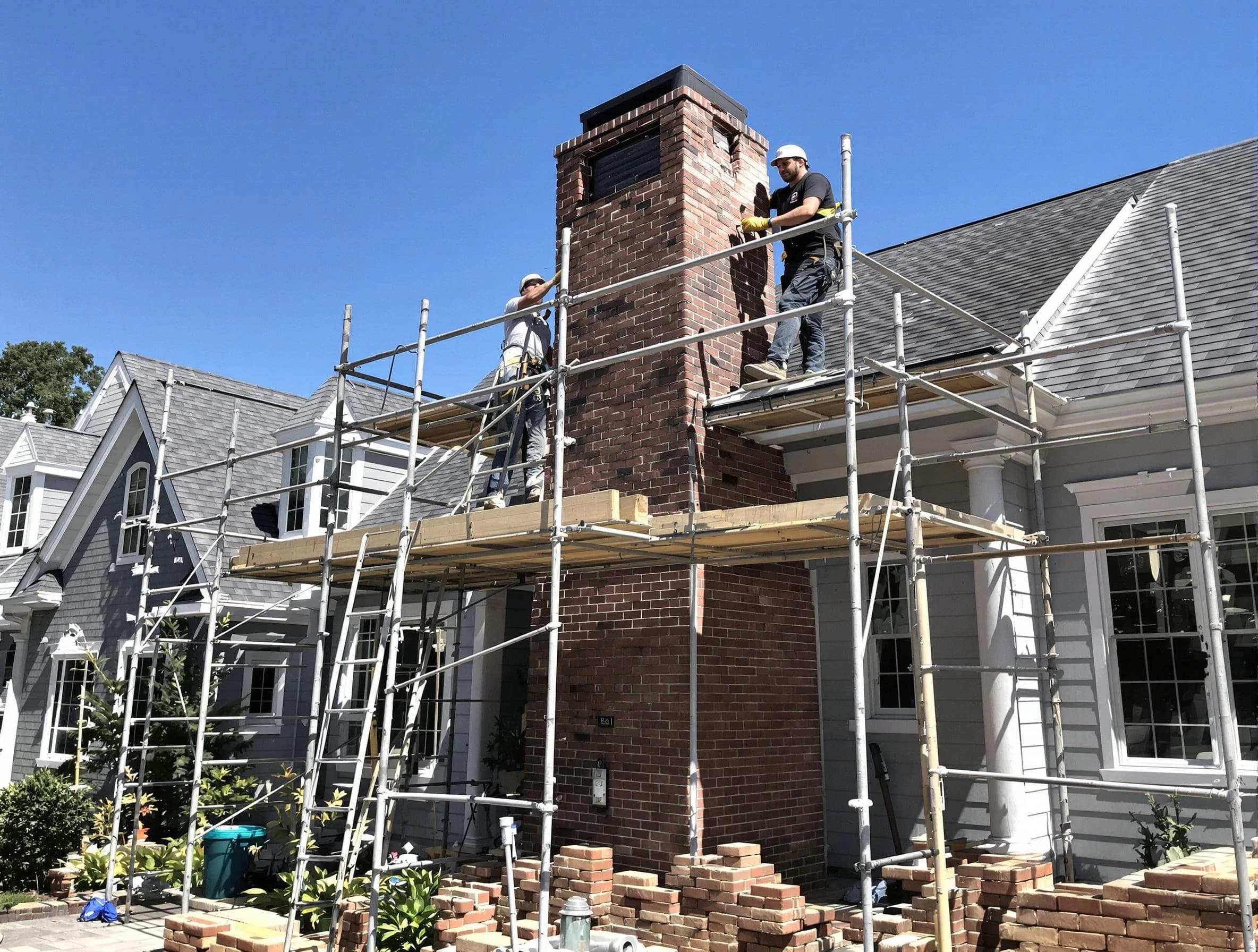 Chimney Rebuilding service in Malden, MA